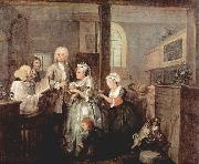 A Rake's Progress - Marriage William Hogarth